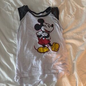 Disney Mickey Mouse Kids Short Sleeve Tee - White, Black, Red, Yellow